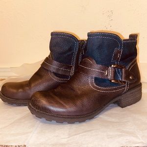 Women’s ankle earth Paris boots🖤